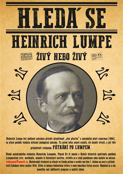 Hledá se… Heinrich Lumpe