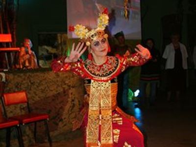 Ukázka indonéského tance